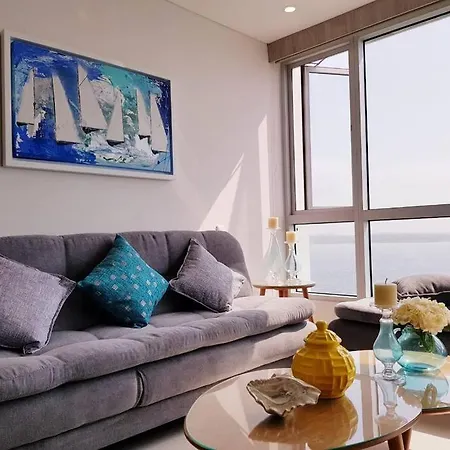 Palmetto Sunset 1br Seaview. Apartamento Cartagena